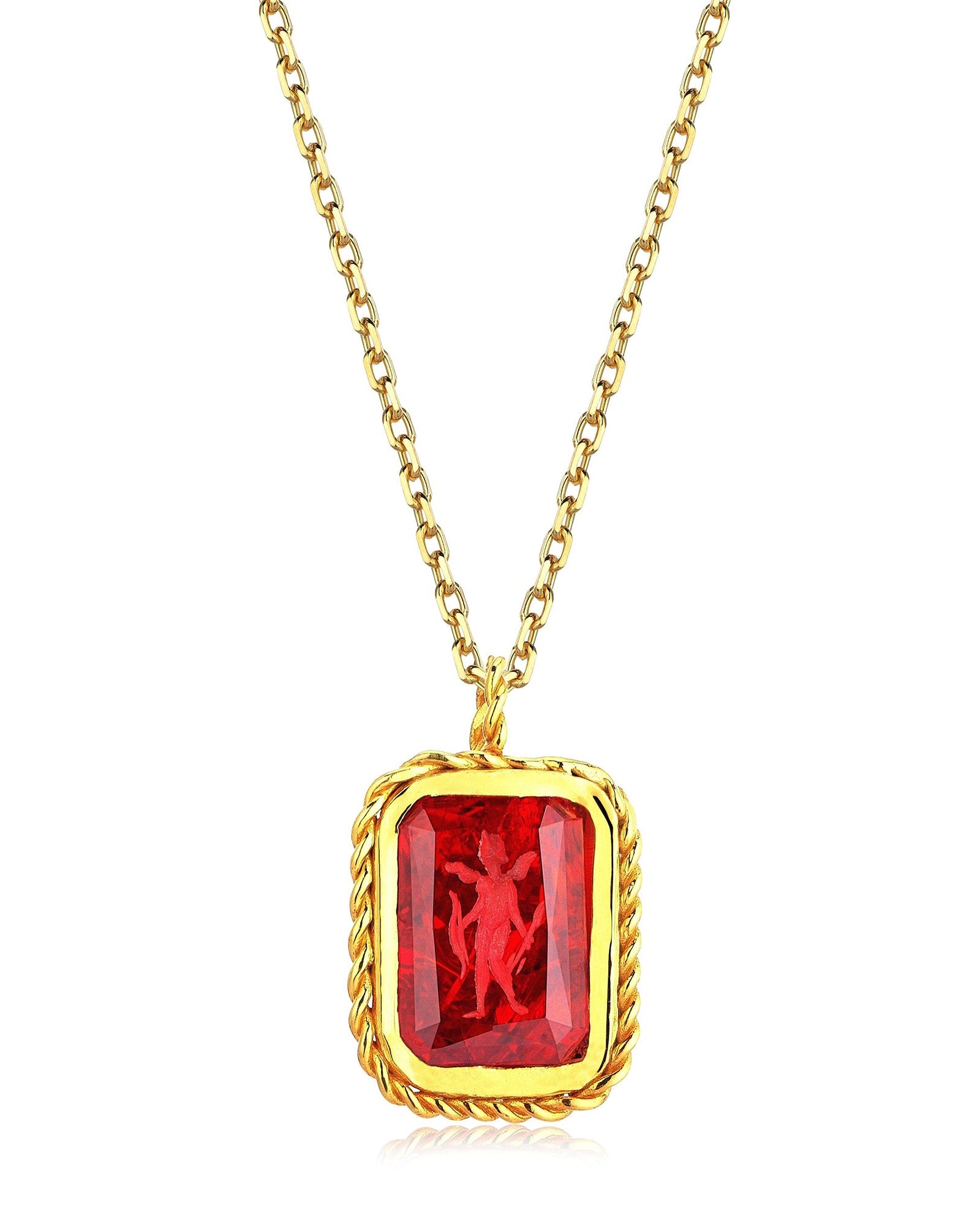 THE RED ANGEL NECKLACE