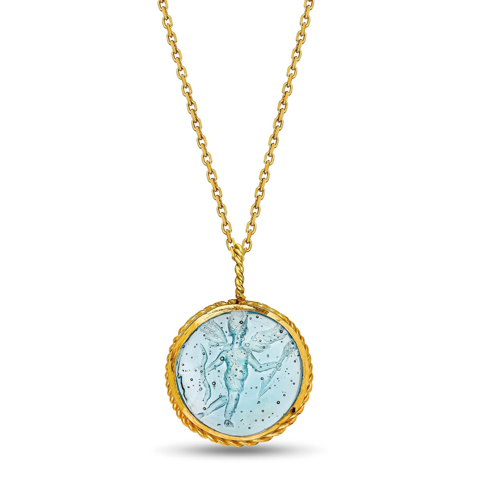 THE BUBBLE CUPID NECKLACE
