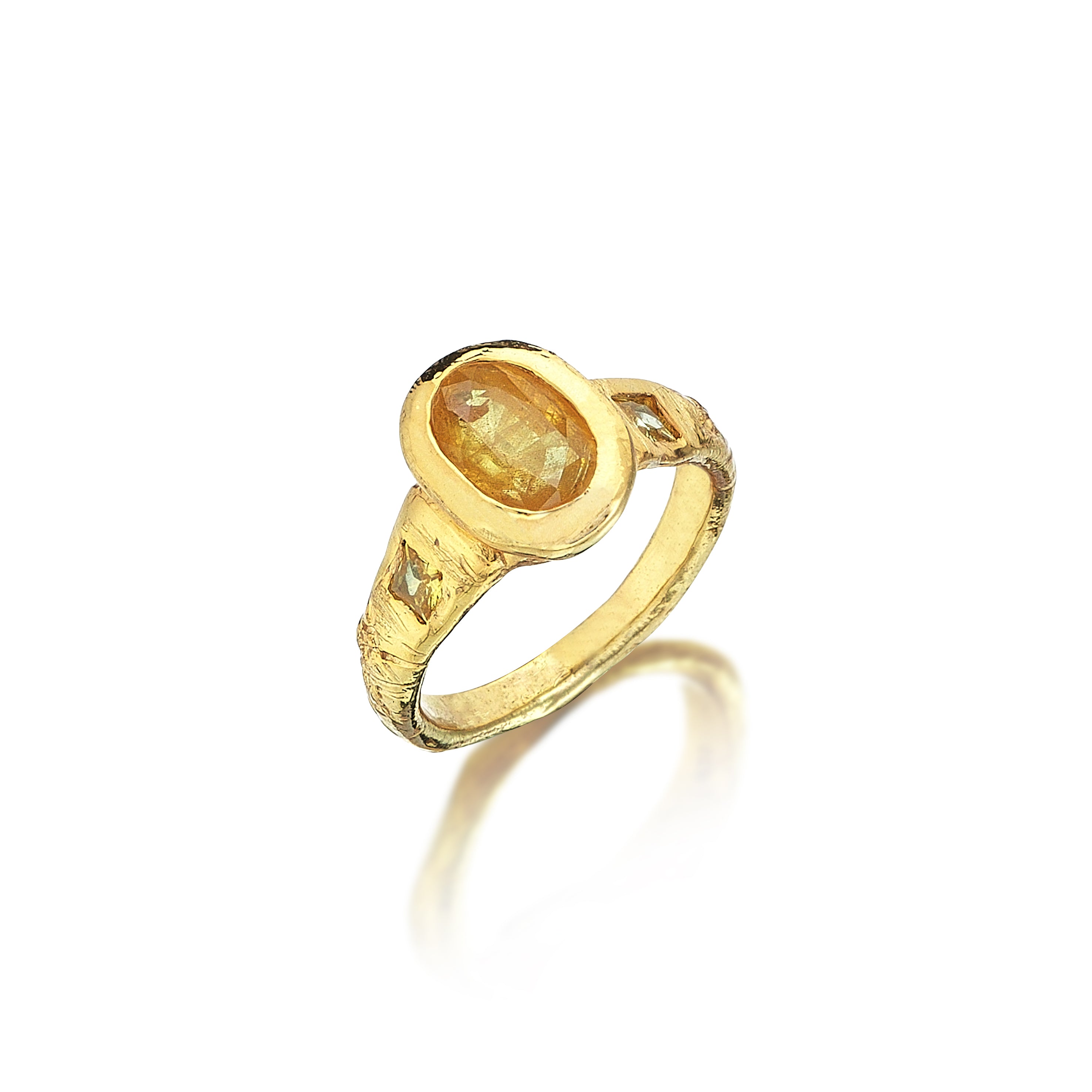 THE YELLOW SAPPHIRE RING
