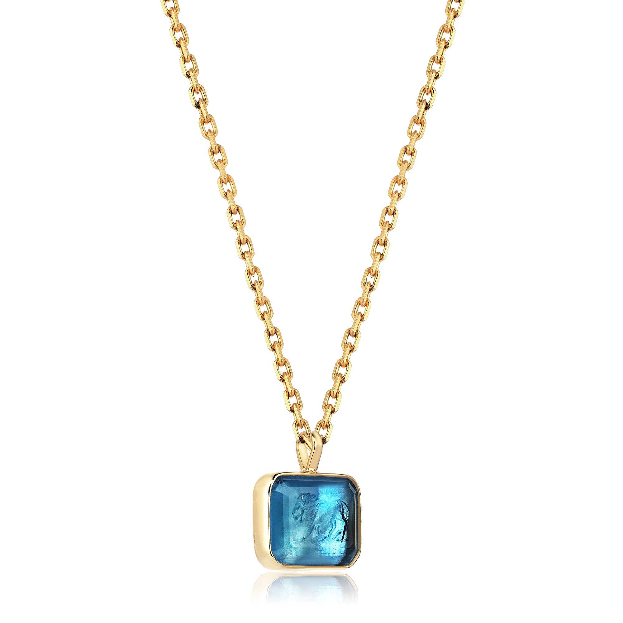 THE BLUE LEO NECKLACE