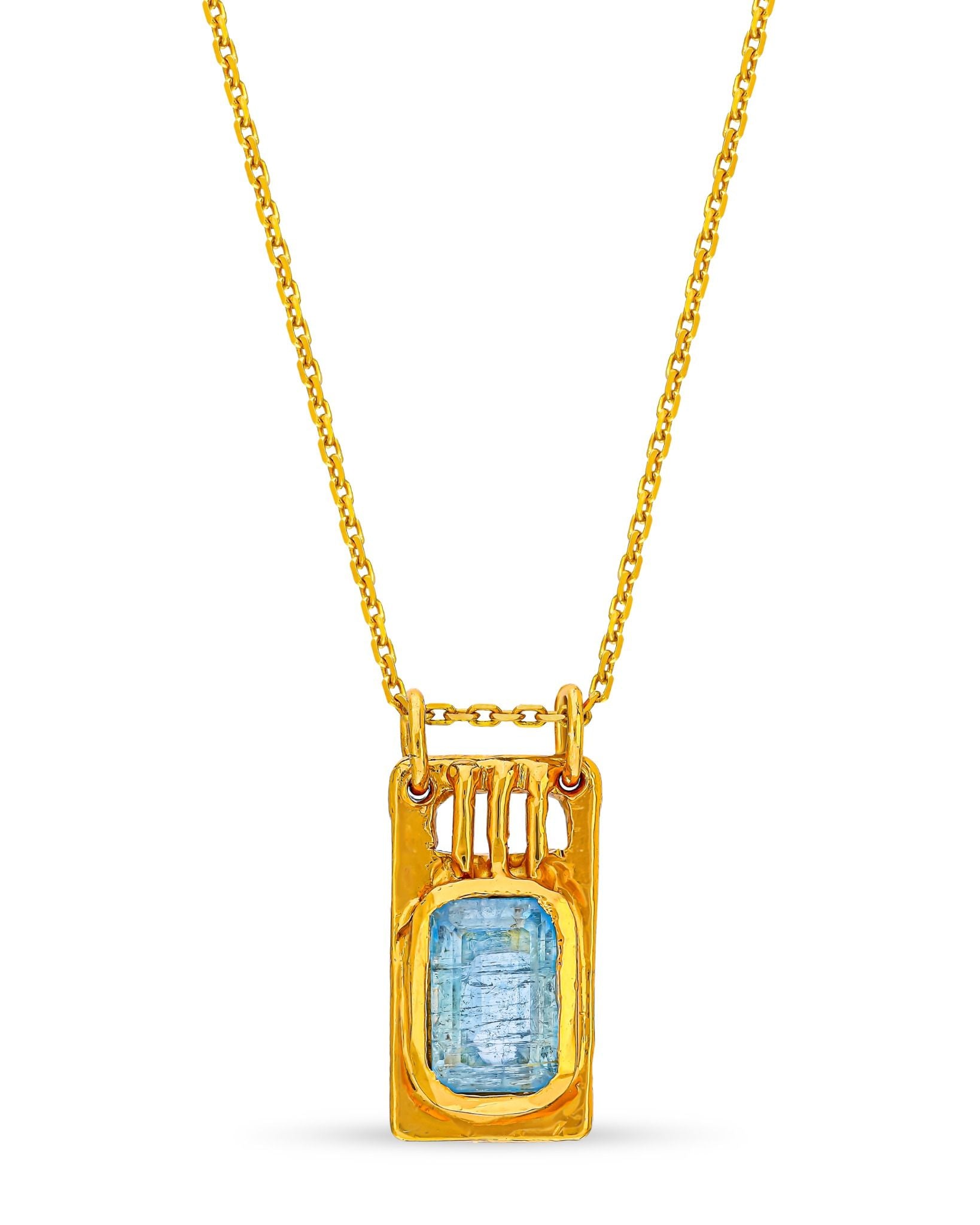 THE AQUA GATE NECKLACE