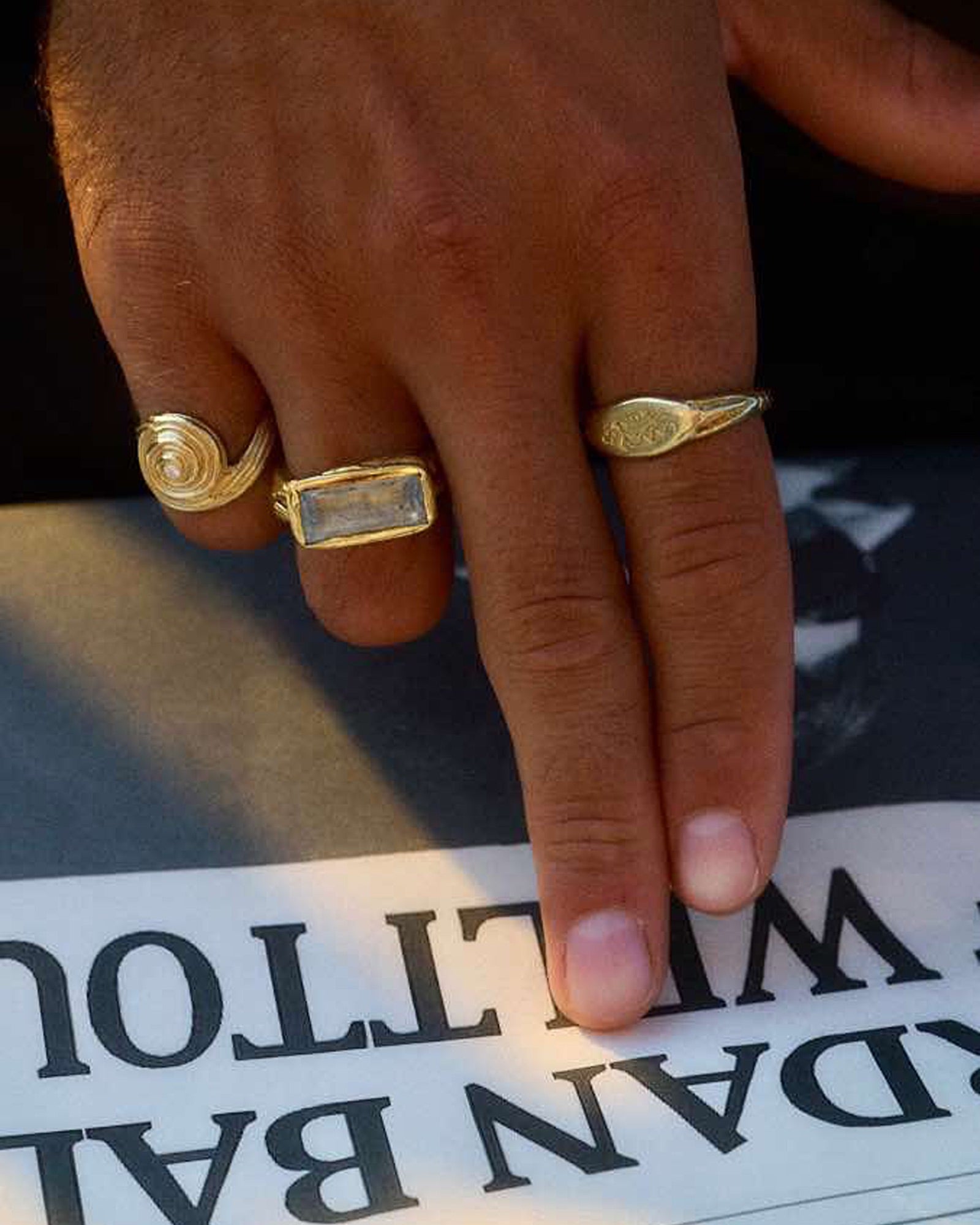 THE ROMAN EAGLE RING