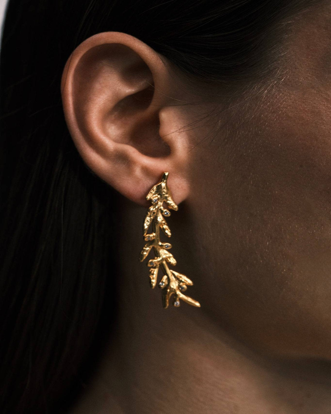 THE OLIVE BRANCH EARRINGS