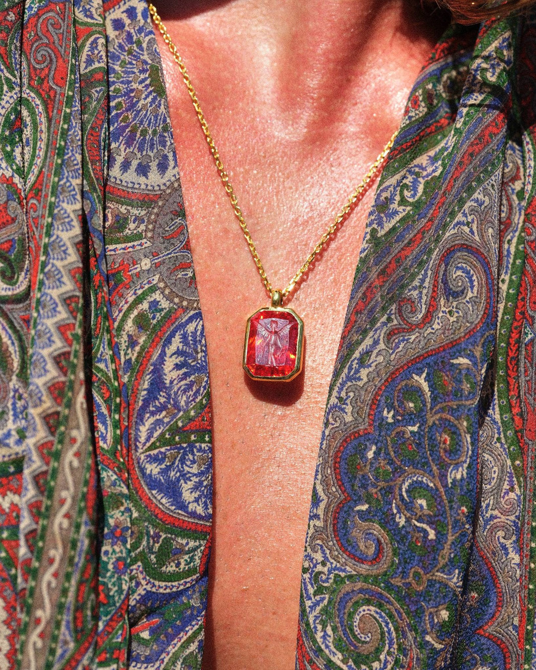 THE RED ANGEL NECKLACE