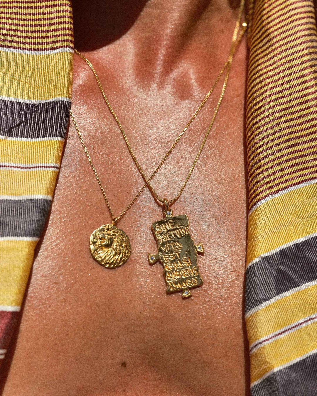 THE LEO ZODIAC MEDALLION