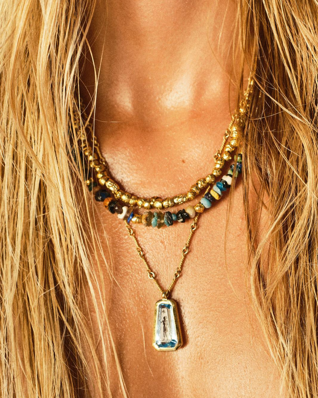THE MEDITERRANEAN NECKLACE(slim)