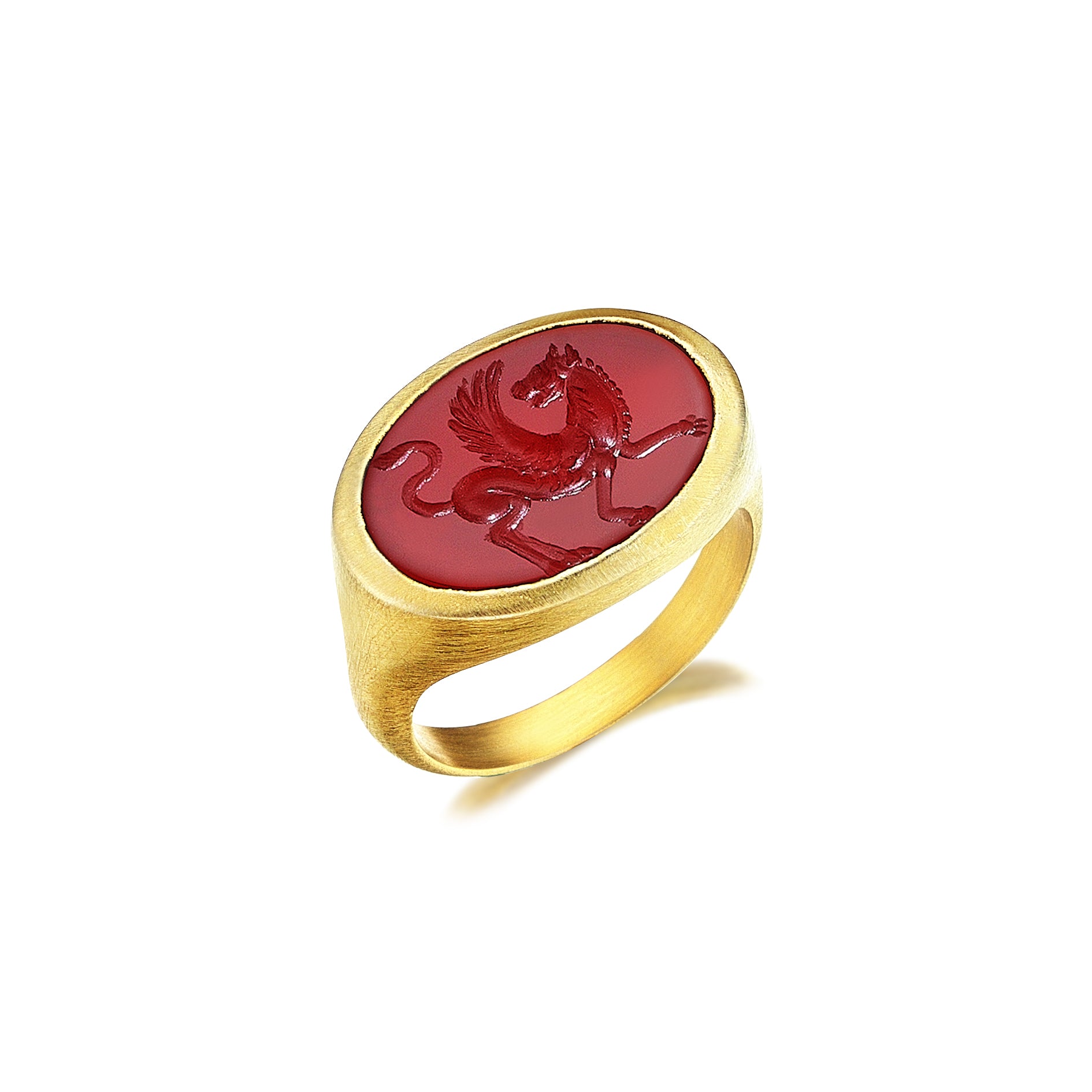 THE WOLF INTAGLIO RING