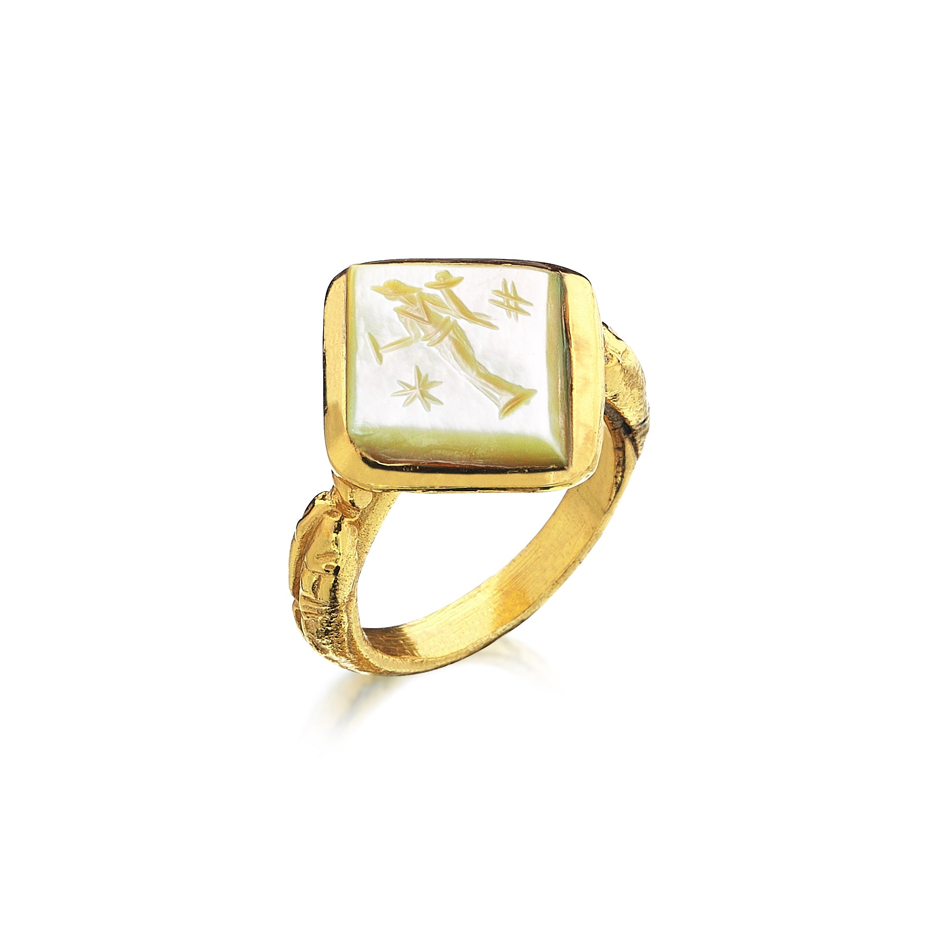 THE YELLOW ANGEL RING