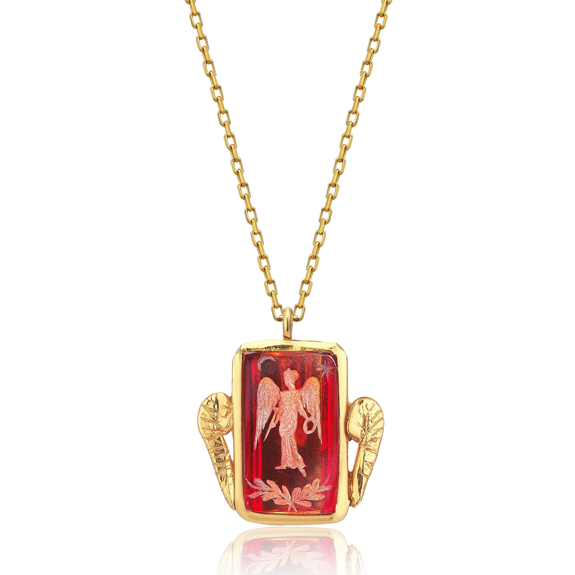 THE RED ANGEL NECKLACE