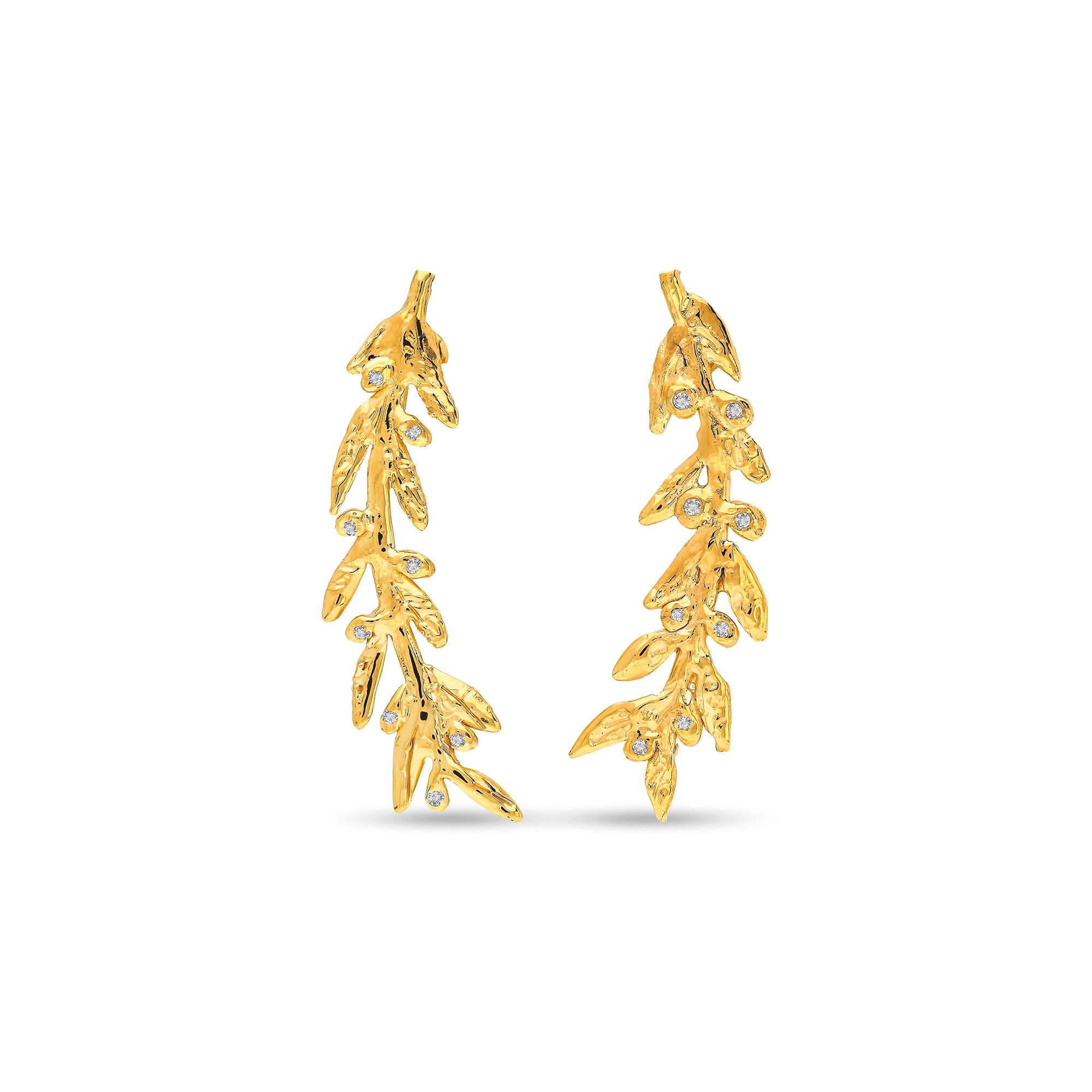 THE OLIVE BRANCH EARRINGS