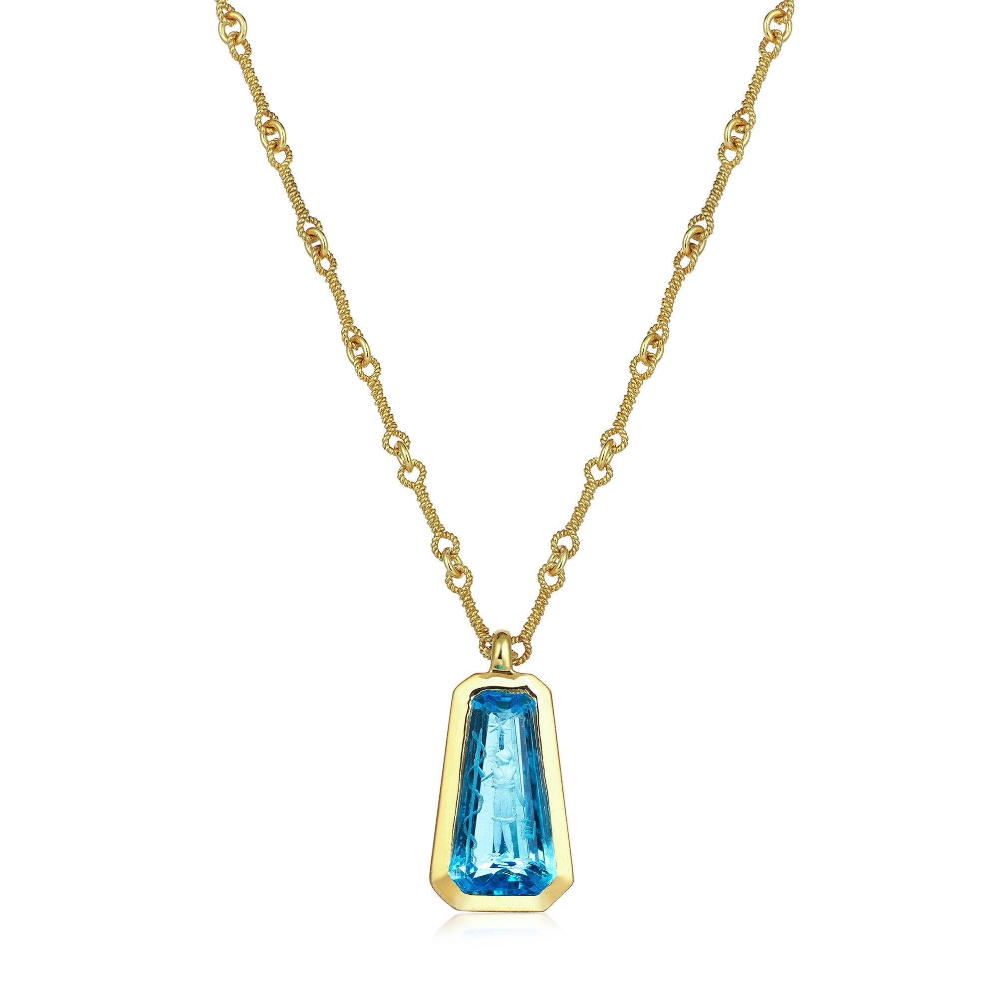 THE BLUE ICE NECKLACE