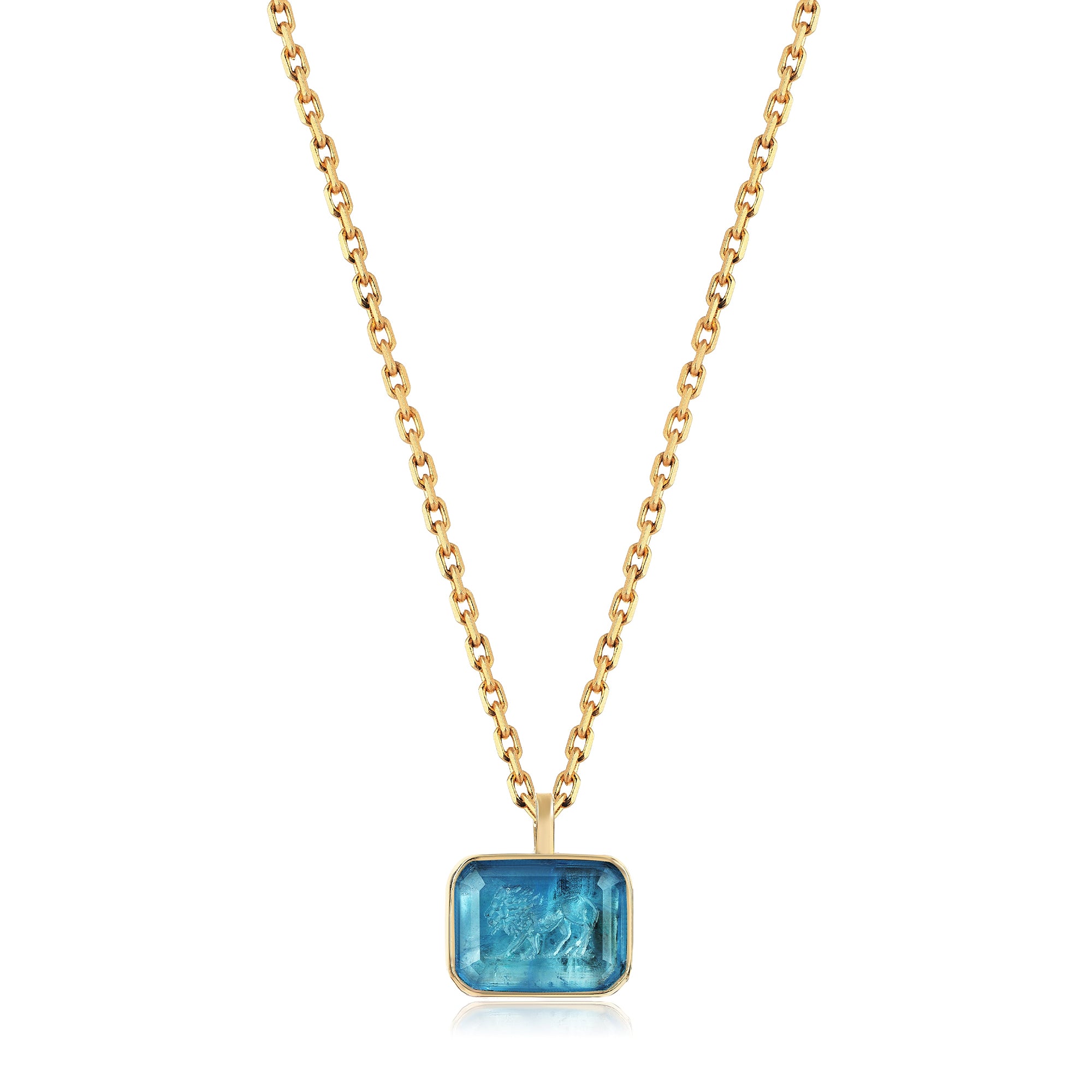 THE BLUE LEO NECKLACE