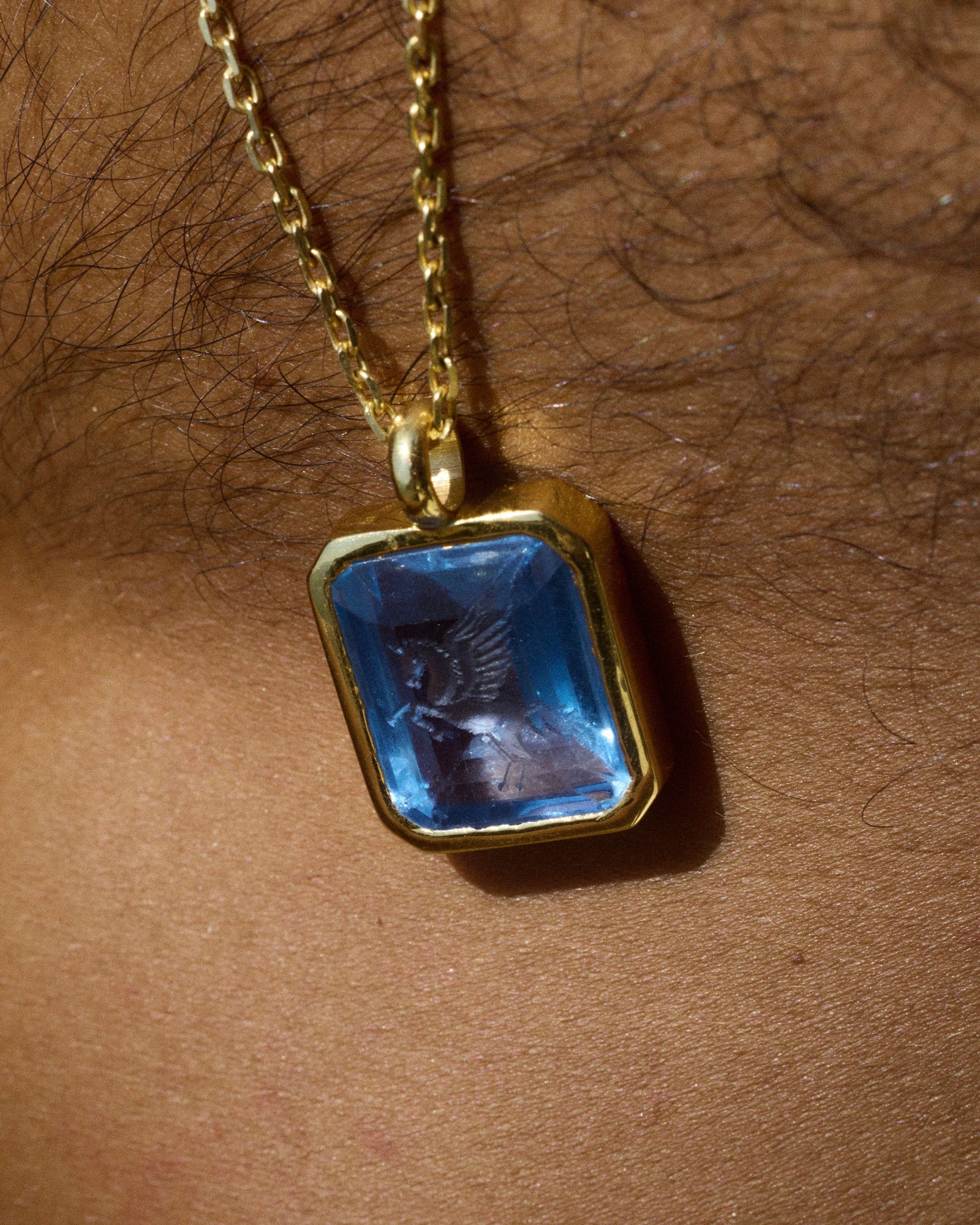 THE OCEAN UNICORN NECKLACE