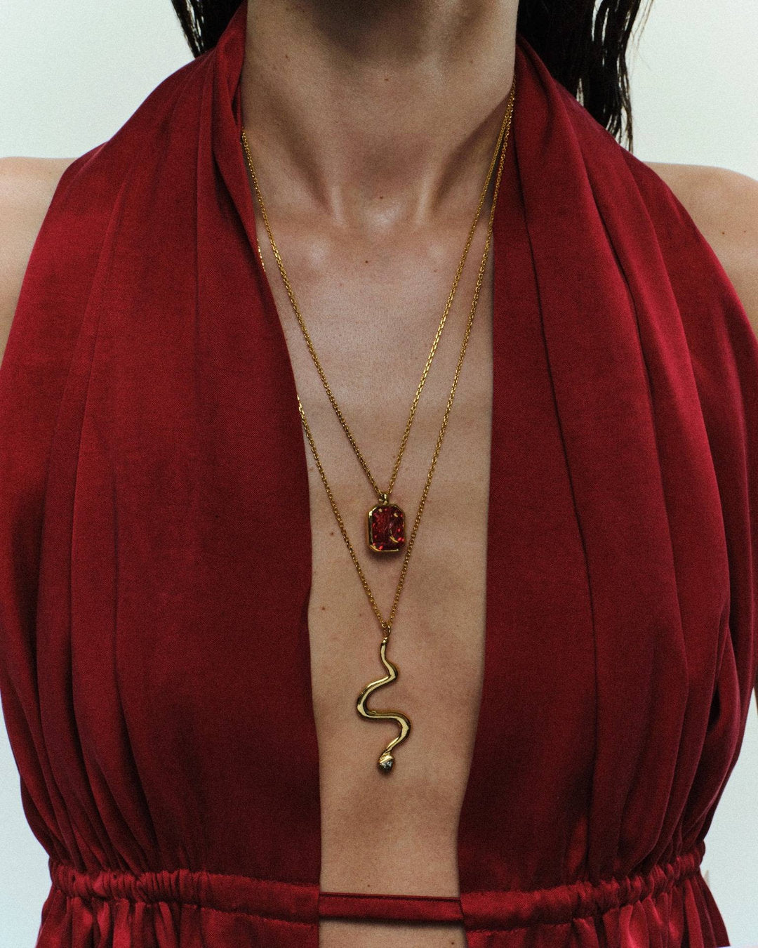 THE RED ANGEL NECKLACE