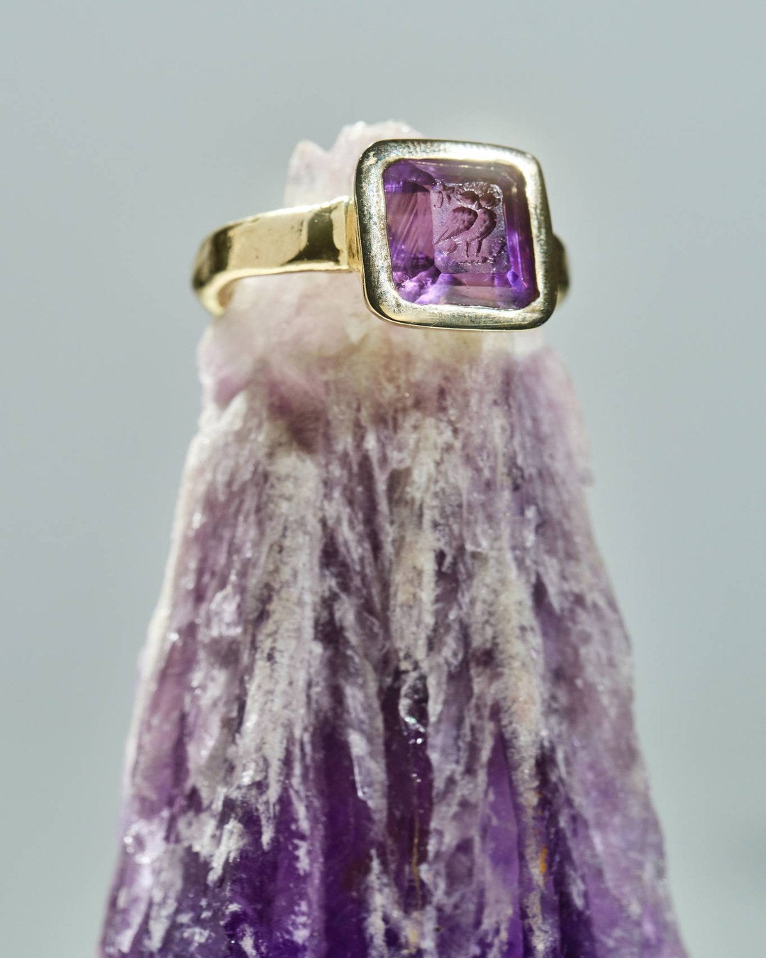 THE OWL OF ATHENA RING