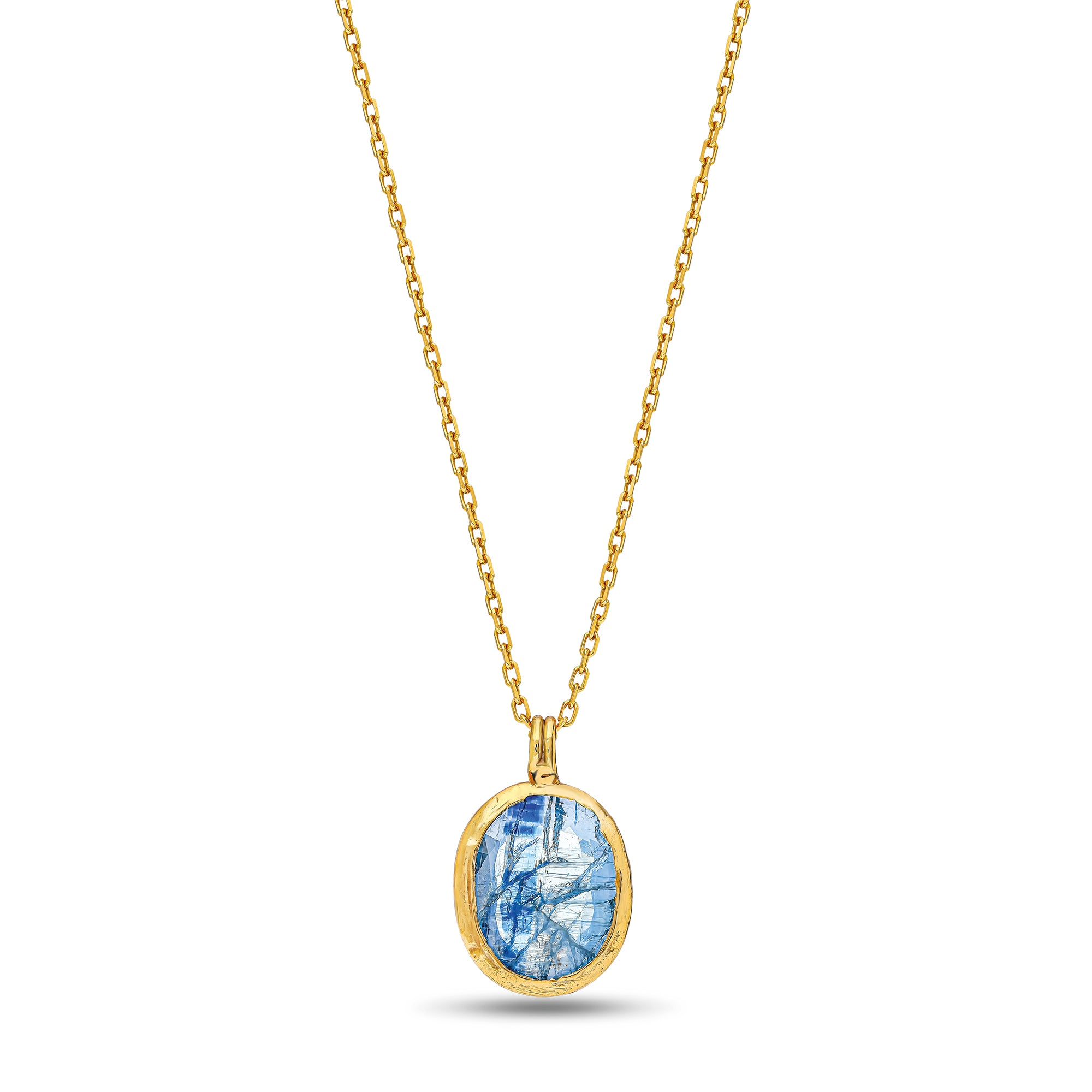 Ice blue necklace hotsell